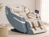 Livemor 4D Massage Chair Recliner SL Track Full Body Zero Gravity Massager Heated AI Body Scan SINA MASCHR-4D-SINA-GY