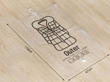 Side Pull Hanging Vacuum Compression Bag Clothes Hook Hanging Clothes Storage and Finishing Bag V1294-YM0901-190218XM0730