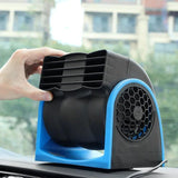 12V Adjustable Car Air Fan Dual Blue V728-LP1005006948628665