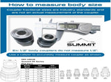 1/2" Skid Steer Bobcat Flat Face Hydraulic Quick Connect Couplers/Couplings Set w/Dust Caps V1258-DP02-WO-312