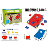 kids outdoor toys throwing game bean bag toss set foldable portable hand eye coordination V1232-TZSB002