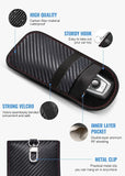 Faraday Pouch for car Keys,2 Pack Faraday Bag Car Key Signal Blocking Pouch Keyless Entry Car Keys V1164-325726