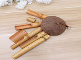 Hanging Wind Bell Brown Decorative Chimes for Balcony Entry, Natural Build Brown Finish Calm V1192-AZ-W-21839