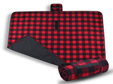 Waterproof Outdoor Blanket with Sherpa Lining, Windproof Triple Layers Warm Comfy Foldable for V1192-AZ-W-26517