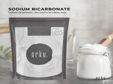Orku 1Kg Sodium Bicarbonate Food Grade Baking Soda Aluminium Free NaHCO3 Powder V238-SUPDZ-30943945883728