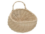 Wall Hanging Rattan Basket Multifunctional Wall Mounted Woven Storage Basket for Home Beige V1294-YM3117220247011-0421