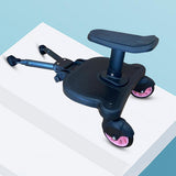 Baby Jogger Glider Board 2 in 1 Kid Stroller Board with Dismountable Seat AU pink wheel V201-BABY0001PI8AU