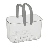 Clear Hand Basket Comfortable Handle Ventilation Holes Easy Access Versatile Fruit Storage Basket V1294-YM0703-3117230074512