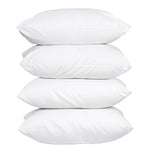 100 Percent Cotton Pillow Cover with 800g Poly Fill, Hypoallergenic, Antibacterial, and Cooling V196-P400_K