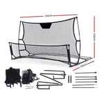 Everfit 2.1m Football Soccer Net Portable Goal Net Rebounder Sports Training PN-S015-XL-BK