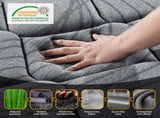 Giselle Bedding 22cm Mattress Medium Firm Queen MATTRESS-TT22-Q