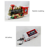 Christmas Train Set with Sounds Lights Electric Rail Car Toy Mini Train Toy Set for Christmas V1294-YM0715-10324226