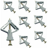 150 Pieces Plasterboard Anchors, Plasterboard Anchors With Screws, Plasterboard Fixings, Hollow V1188-MS-227-1233