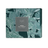 Ardor Indra Teal Palm Leaf Printed Quilt Cover Set King V442-INT-QUILTCS-INDRAPRINTED-TEAL-KI