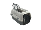 YES4PETS Small Dog Cat Rabbit Crate Pet Kitten Carrier Parrot Cage Grey V278-BH-1-S-SKYLIGHT-GREY