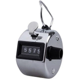4pcs Heavy Duty Metal Hand Tally Counter, 4-Digit Mechanical Counting Tool for Sports and Imprinter V1370-AZ4-11465