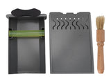 Knock Box Drawer Stainless Steel Detachable Anti Slip Feet Coffee Ground Knock Container Grey V1294-YM3118220236613-0421
