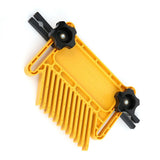 2Pcs Woodworking Feather Board Set Router Tables Saws Yellow Carpentry Aid Hand Tool Kit V1366-AZ2-W-18540