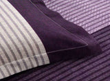 Gray Purple Amalfi Gallery Quilt / Doona / Duvet Cover set V745-AQ080734E3