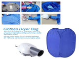 New Portable Electric Clothes Drying Machine Fast Dryer Folder Dryer Bag Home V1294-YM0901-US-JYA02477