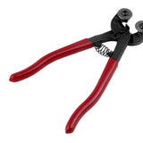 Glass Tile Nippers, Heavy Duty Wheeled Glass Mosaic Nipper, Glass Nippers with Soft Rubber Handle V1370-AZ4-12254