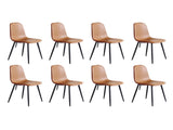 Levede 8x Dining Chairs Kitchen Eames CH1058-4-BRX2