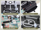 4-in-1 Soccer Table Foldable Game Foosball Table Tennis Pool Hockey SOCCER-4T-121-4IN-FOLD