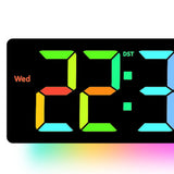 RGB Wall Clock Color Changing Large Size Multi-function Remote Control V1294-YM0901-3115250024311