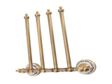 Swivel Towel Bar Antique Brass Towel Rack Rotated Towel Hanger Holder for Bathroom Four Rods V1294-YM0706-3112230060411