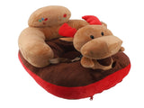 Baby Support Sofa Chair Non Slip Anti Tipping Adjustable Angle Plush Infant Learning Seat Sofa Elk V1294-YM0901-3116240000512