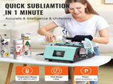 Tumbler Heat Press Machine and Sublimation Tumbler Press Set with 8pcs 20OZ Blank V952-30OZKBJSHBTZ1F1VGV3