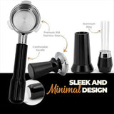 54mm Espresso Kit Set -Stainless Steel & Aluminum Alloy WDT Tool & Tamper with Spring V1369-AZ3-W-11237