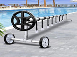 Aquabuddy Pool Cover Roller 4m Adjustable Swimming Pool Solar Blanket Reel PC-ROLLER-40