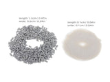 Rock Tumbler Polishing Media with Ceramic Zirconia Beads for Effective Metal Smoothing and Polishing V1369-AZ3-W-25470