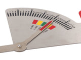 Feeding Management Ruler Accurate Stainless Steel Pregnant Sow Backfat Caliper for Farm V1294-YM0901-3111240265811