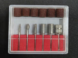 Purple Portable Wireless Professional Electric Nail Drill Machine Includeing 6 Nail Drill Bits V888-ELOSUNG39626