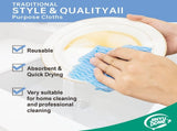 2 Rolls Reusable Cleaning Cloths, J Cloths on a Roll, Dish Cloth and Kitchen Towels, 160 Sheets, V1237-ZY00B09PN1PQLT