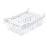 Fridge Drawer Box Transparent Multi Grids Pull Out Refrigerator Organizer for Fruit Vegetable Egg V1294-YM0901-3117240114911