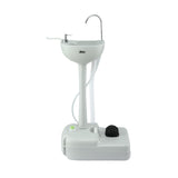 Weisshorn Camping Basin Portable Hand Wash Sink Stand 19L Capacity CAMP-STAND-19L-GREY
