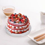 10 Inch White Corrugated Paper Cake Drum Round Cake Board for Baking with Stable Structure and Clean V1369-AZ3-W-16725