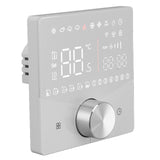 Smart Digital Thermostat LCD Color Display Precise Control Intelligent Temperature Controller White V1294-YM0706-3114230111712