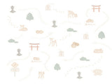 Angel DEPT Baby Muslin Wrap 120 X 120cm - Fish and Dog DTK11664