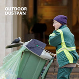 Masteelf Leaf Collector Dustpan with Handle for Yard, Lawn, Garden - Collect Grass Clippings, Wet or V1370-AZ4-16478