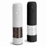 2 Packs Electric Salt and Pepper Set, USB Rechargeable, Automatic Salt and Pepper Mill V1366-AZ2-W-14618