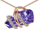 Wish Stone Pendant Necklace, Necklaces for with Birthstone Crystals, Allergy-Free Jewelry for V1164-325802