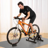 Bike Trainer Stand, Fluid Stationary Bike Stand for 26"-29" Wheels, Noise Reduction Fluid Flywheel, V952-XLJLTPTDJBD0F1RZUV0