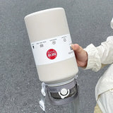 Giant 67.63oz Vacuum Flask, 316 Inner & 304 Outer Stainless Steel, 12-24H Long-Lasting Heat & Cold V1232-BXGZKB-2L-001