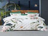 Bianca Indi White Polyester Coverlet Set Queen/King V442-BCA-COVERLETS-INDI-WHITE-KI