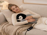 Keep cozy and warm with this adorable penguin-shaped heated plush toy, perfect for relaxing at home, V1341-ZY-WND3SY9P
