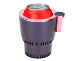 12V Car Cup Cooler Warmer Portable Car Heating Cooling Cup Holder for Home Travel UseRose Gold V1294-YM0718-3113210010111